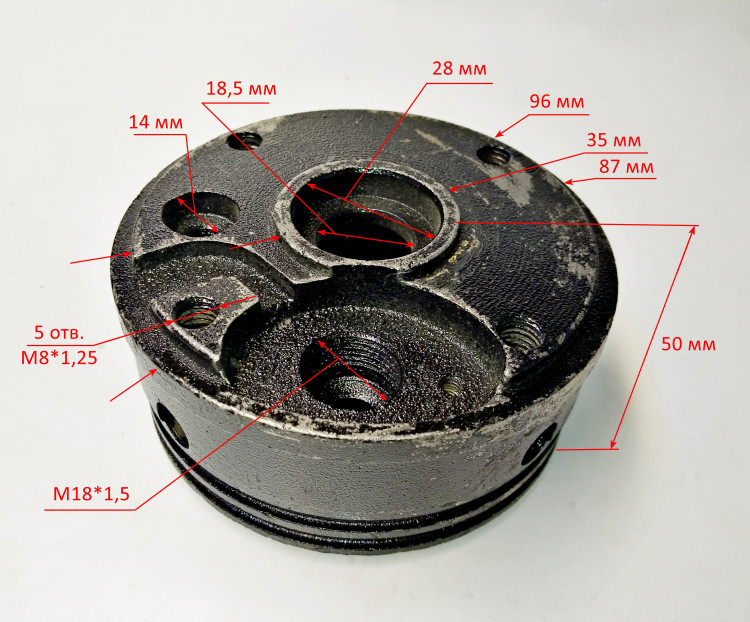 Крышка масляной камеры для СН-100(44015) DMN