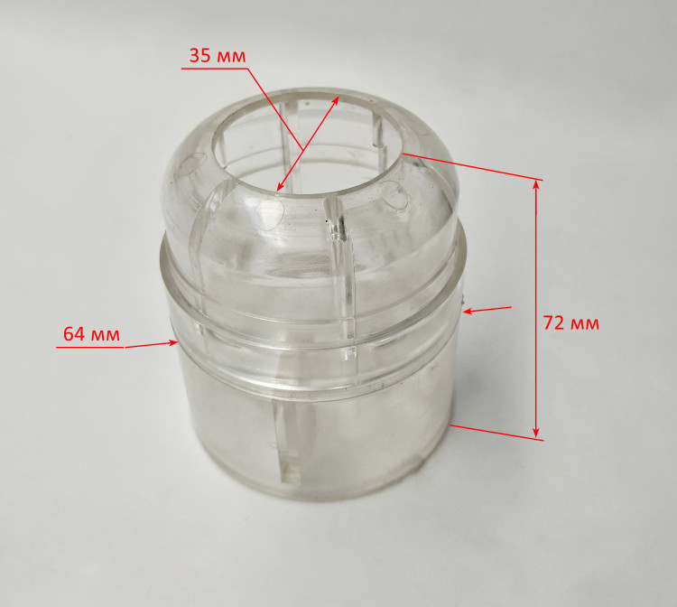 Корпус клапана из 2-х частей для СН-60(410 23) BW