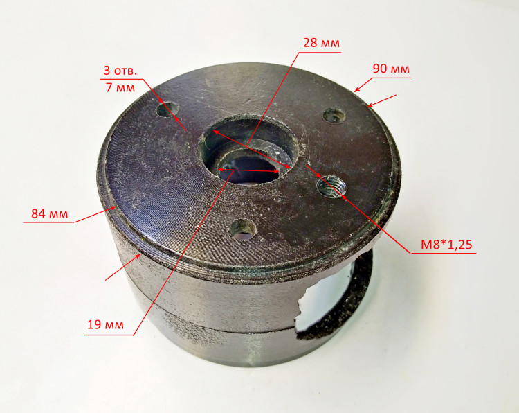 Нижнее основание двигателя для СН-50Н(18) LOWW