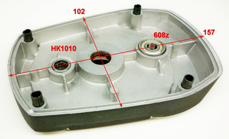 Основание корпуса редуктора для П-1200К-М (34-1,2,4,5) BNY