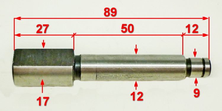 Вал выходной для ELM-1400T(17), ELM-1800(18) SAF