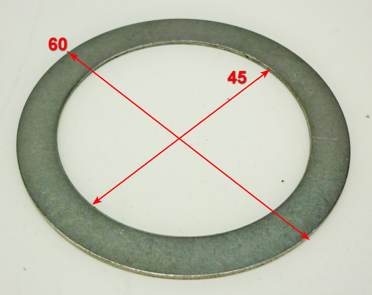 Шайба регулирующая 60х45,5х0,7мм для MK-8000М/135(20) WGC