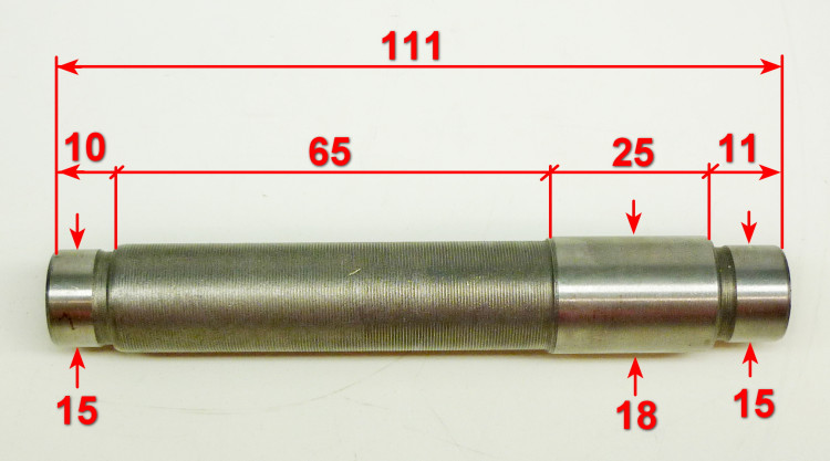 Вал задней передачи для МК-7800ML(17) HUC