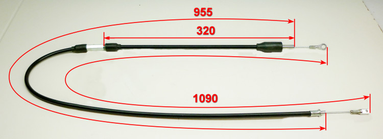 Тросик сцепления L=1090х960мм для МК-7800ML(20) HUC