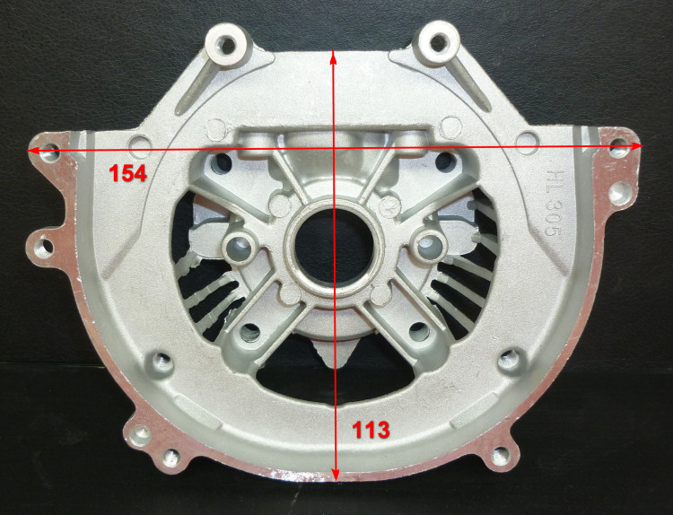 Правая половина картера для GGT-1000(43) PAIJ