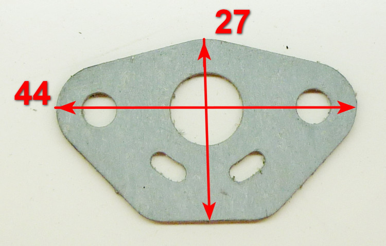 Прокладка карбюратора для TR-800-1000(F4) TPW, TR-1300T, 1500T(42) TFY, GGT-860U, GGT-1000T/S