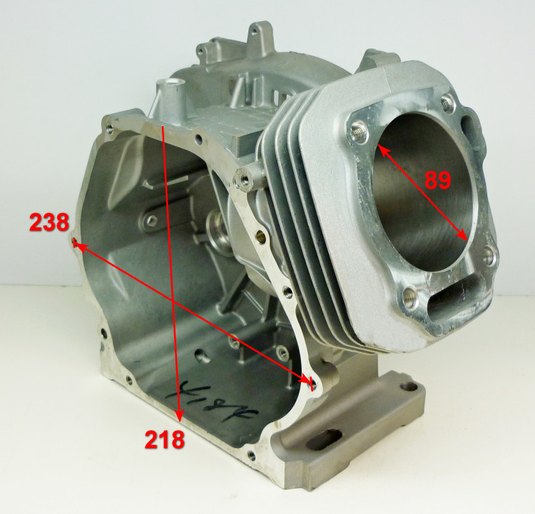 Блок цилиндра для DY5000L, DY6500L, DY8000L(17) KEMT