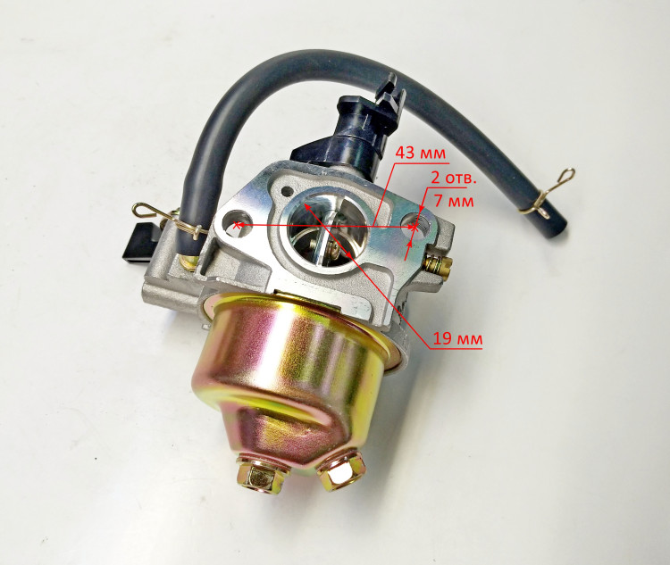 Карбюратор для MP-50,MPD-80 YTR, MP-80(56),50, MPD-80(63) KEM, МК-7000М,7500 (34) SEC