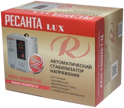Стабилизатор напряжения серии LUX РЕСАНТА АСН-1000Н/1-Ц