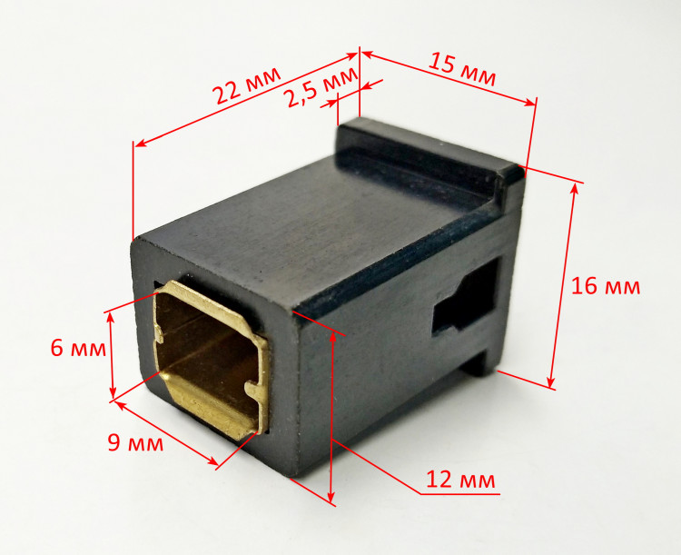 Корпус угольной щётки для ЛШМ-75/800(45,46) KNT