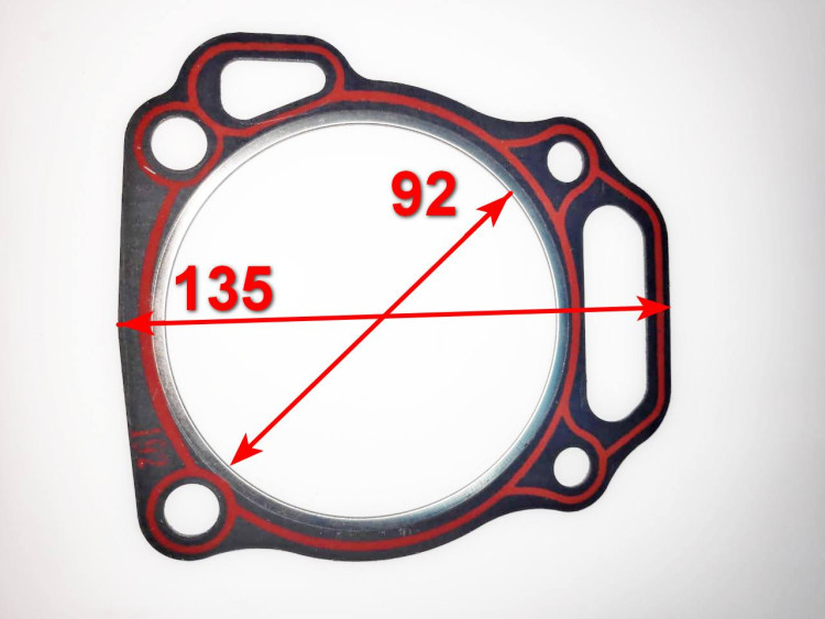 Прокладка головки цилиндра для DY9500L/LX-3(1.11) LBN, GFV, (32) KEM, HAY,БГ-11000Э(77) HAY