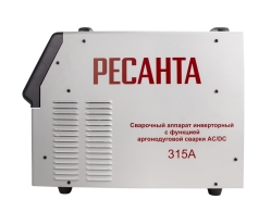 Сварочный аппарат инверторный Ресанта САИ-315 АД (АС/DC)