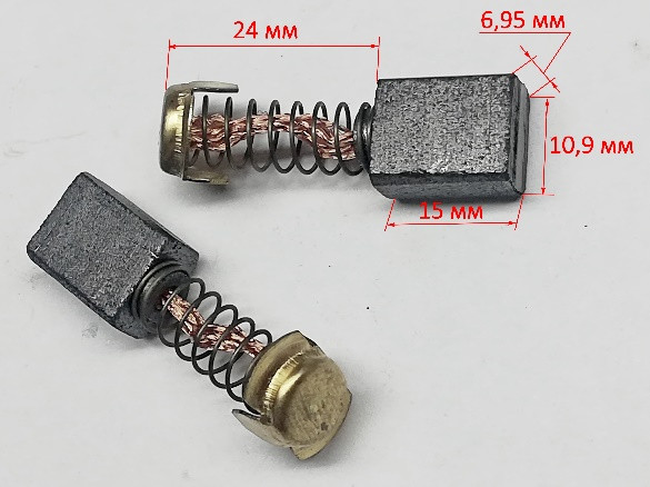 Угольная щётка для П-1200К-М(88) DES, ПТ-210(73), 255Л(91) HMI