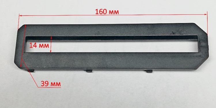 Накладка пластиковая для ПТ-210(30) HMI