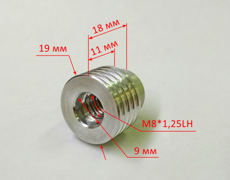 Шкив ведущий для ЛШМ-75/900(52) Вихрь YHV