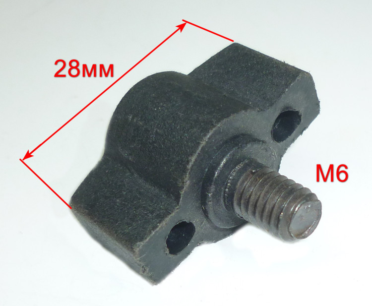 Барашек-гайка М6 (пластиковый) для  ДП-190/1800, 20/190А(53) Ресанта GOL