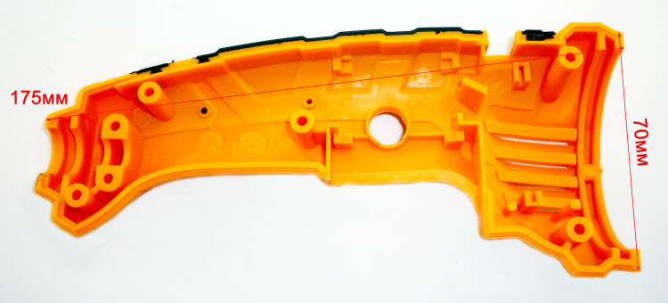 Левая половина ручки для УШМ-150/1300(51) Вихрь ROH