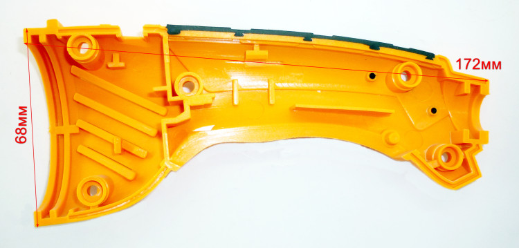 Правая половина ручки для УШМ-125/1200Э(41) Вихрь ROH