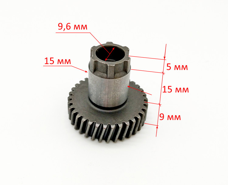 Зубчатое колесо для П-1000К, КА, П-5Д(47) DES