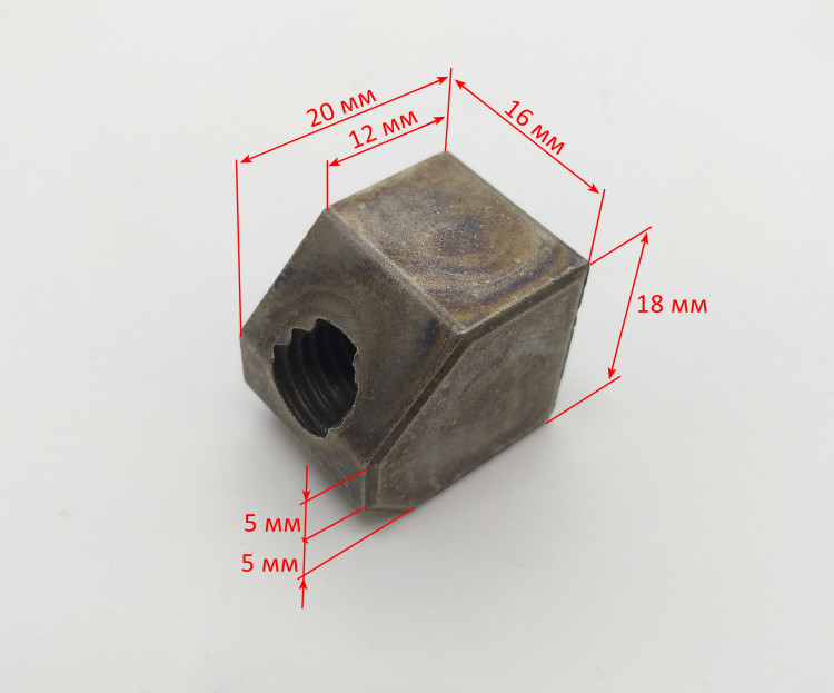 Гайка фиксации передней крышки для ESH-2500(10) TOPN