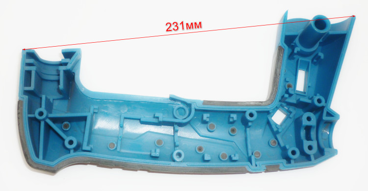 Левая половина ручки для П-1200К-М(95) DESY (синяя)