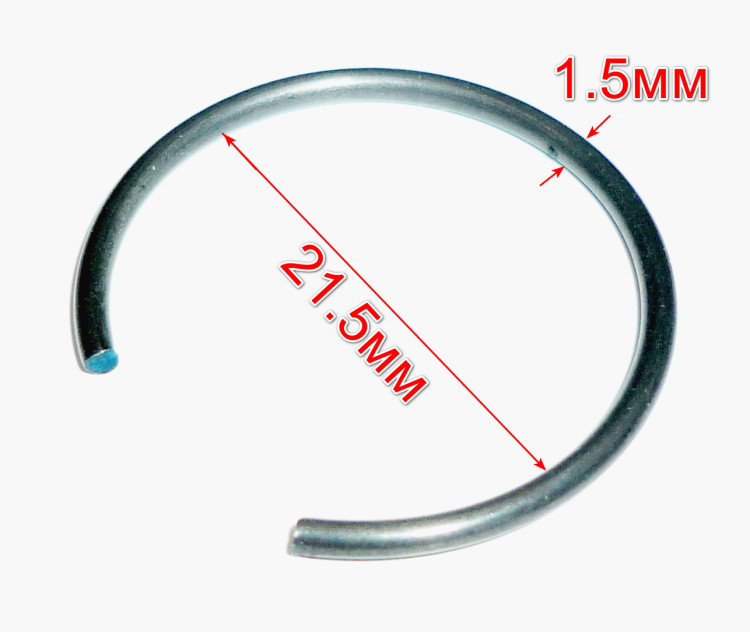 Стопорное кольцо из круглой проволоки 22х1,5 мм