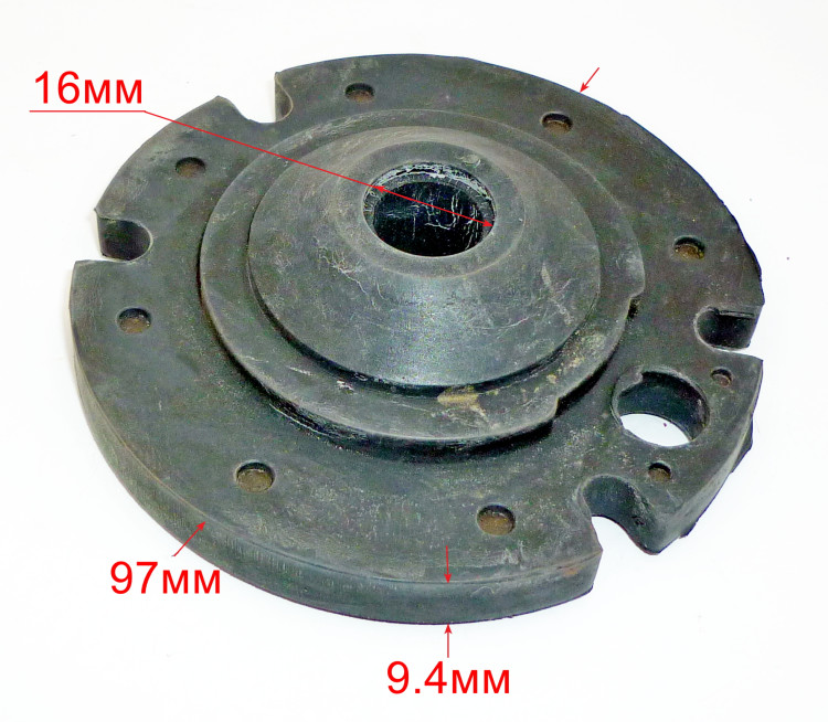 Резиновая диафрагма для ВН-Н XYA, ODJ, JUN