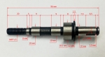 Выходной вал для ELS-2400(63)сSAF11,2000P(45)сSAF16,2400,2800ЭП-2418(18),ELS-2000,2.7(13) HGM
