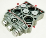 Крышка насоса в сборе 61/64/516 для М135-PW,W105-QD, YLV,М195-PW-PRO(Б/Н) с 03