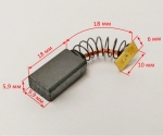 Угольная щётка 6х10х18мм для СМ-1100Э-2 (41) HAD