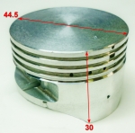 Поршень DN1500i KEC (D-44.5мм, h-30мм), HUTER 61/65/467