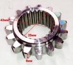 Шестерня дифференциала для  SGC8100C(269)  TIYA