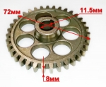 Зубчатое колесо для ELS-1500P(35) Eurolux SAF