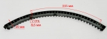 Сегмент венца зубчатого  для БМ-130П(А-9),160П,180П(А-13) TTR