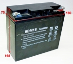 Аккумулятор 12V 18ah для МК-11000МE (53) SEC
