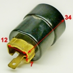 Держатель угольной щётки для ELS-2000(41-5) YAT