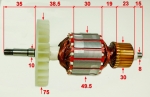 Ротор Lраб.=30мм для ELS-1800Р(26) c OTE010
