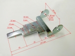 Кронштейн натяжного ролика для ЛШМ-75/800(32) YHV