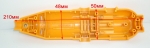 Левая половина корпуса для Г-160ГВ(9) KEY