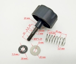 Винт в сборе передней крышки для ESH-2500(21,22,24,26) TOPN